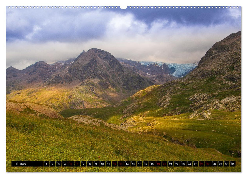 Vinschgau & Ortleralpen (CALVENDO Premium Wandkalender 2025)