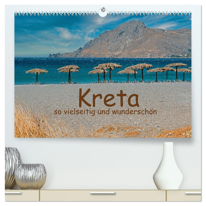 Kreta so vielseitig und wunderschön (CALVENDO Premium Wandkalender 2025)