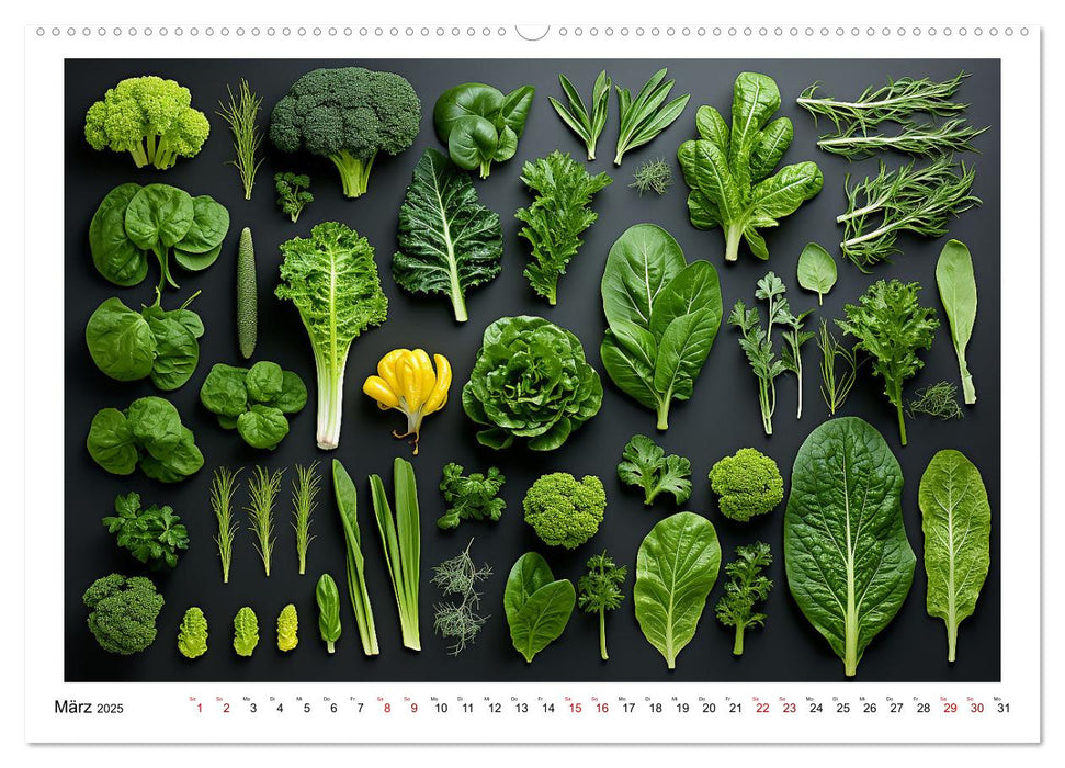 Ordentlich Vegan (CALVENDO Wandkalender 2025)