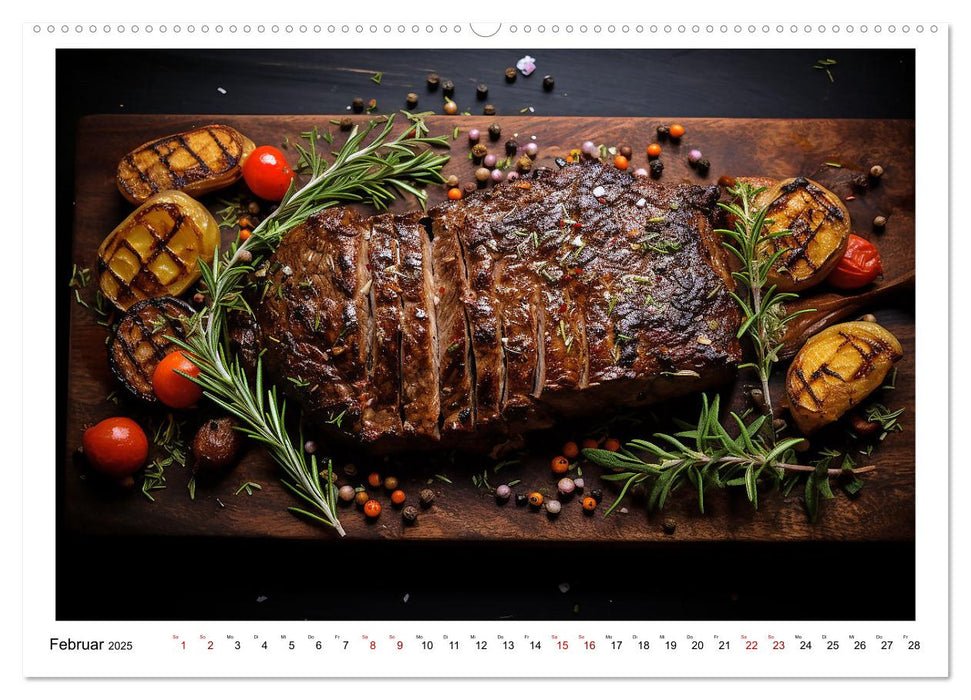 Ordentlich Low Carb (CALVENDO Wandkalender 2025)