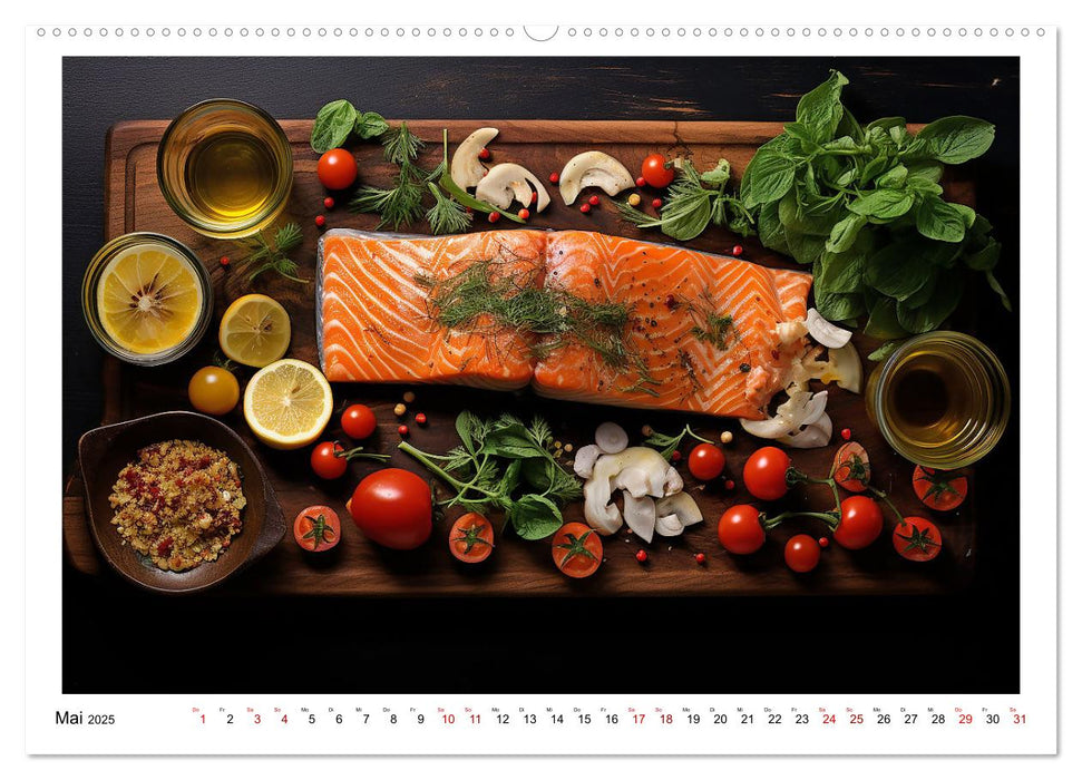 Ordentlich Low Carb (CALVENDO Wandkalender 2025)