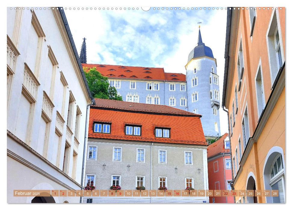 Die schöne Meißner Altstadt (CALVENDO Premium Wandkalender 2025)