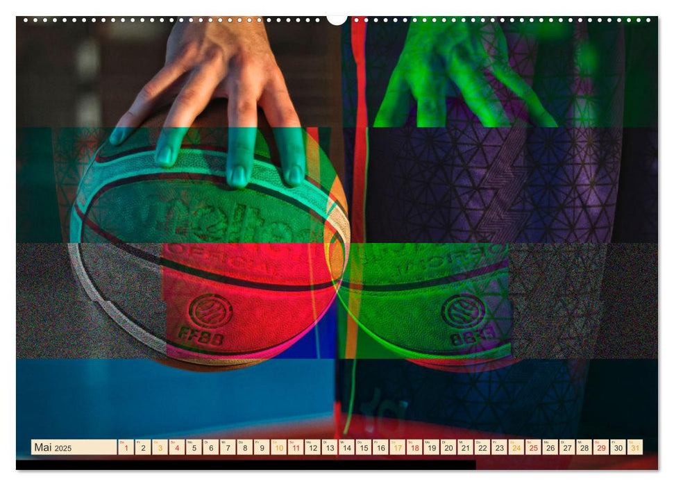 Basketball Liebe (CALVENDO Premium Wandkalender 2025)