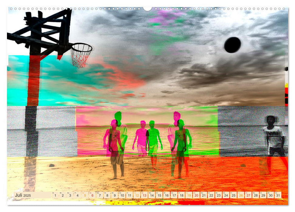 Basketball Liebe (CALVENDO Premium Wandkalender 2025)