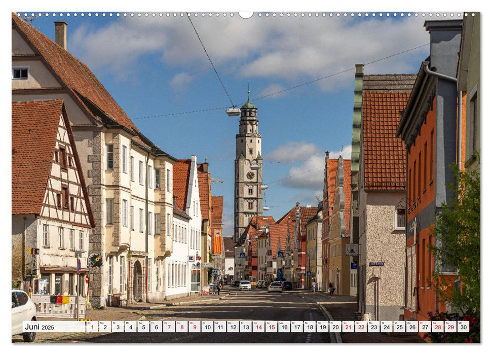 Landkreis Dillingen Donau (CALVENDO Premium Wandkalender 2025)