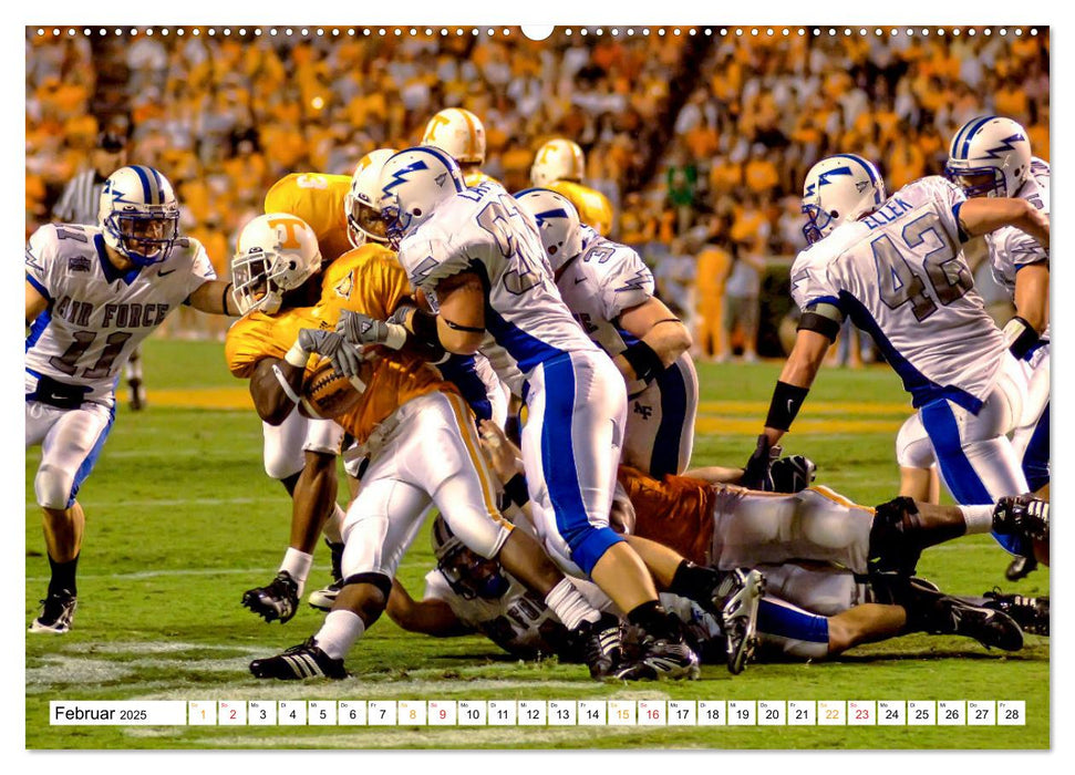 American Football - mein Sport (CALVENDO Premium Wandkalender 2025)