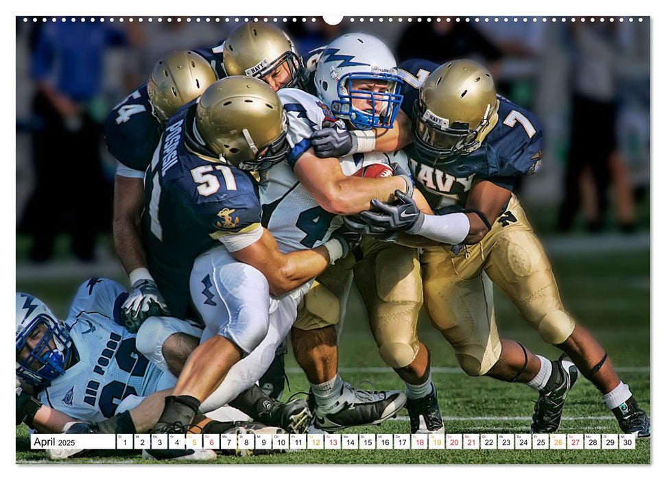 American Football - mein Sport (CALVENDO Premium Wandkalender 2025)