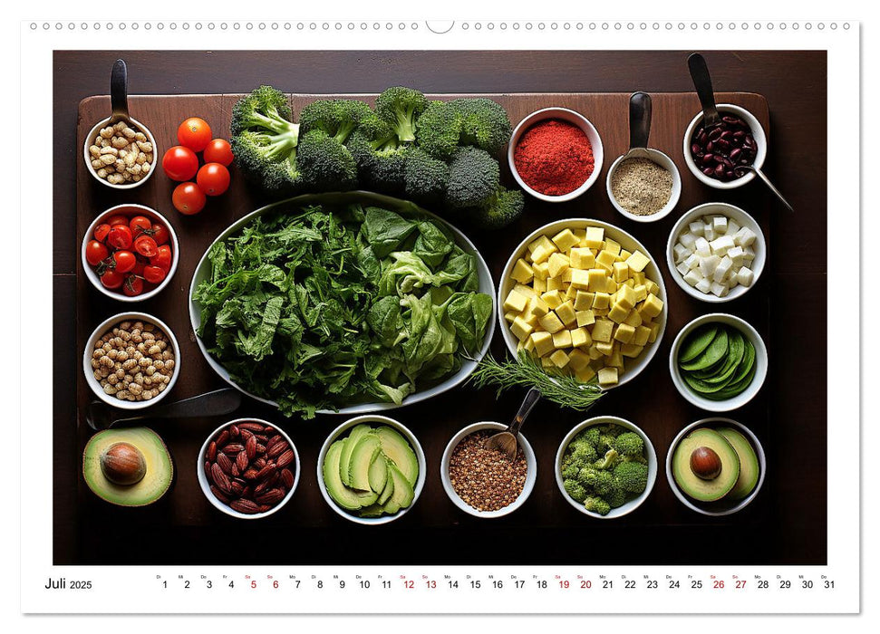 Ordentlich Low Carb (CALVENDO Premium Wandkalender 2025)