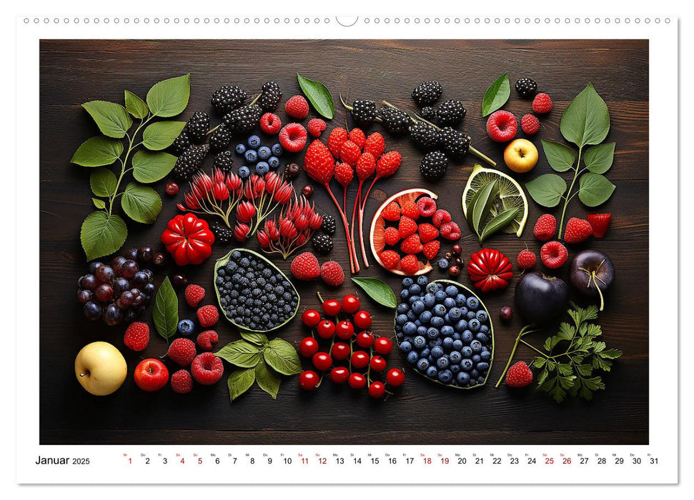 Ordentlich Vegetarisch (CALVENDO Wandkalender 2025)