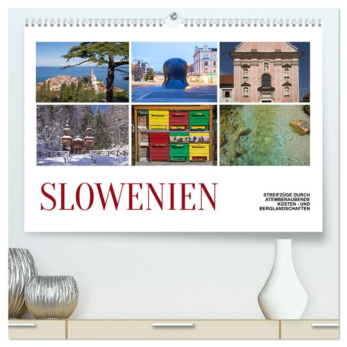 Slowenien - Streifzüge durch atemberaubende Küsten- und Berglandschaften (CALVENDO Premium Wandkalender 2025)