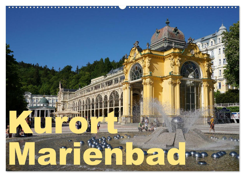 Kurort Marienbad (CALVENDO Wandkalender 2025)