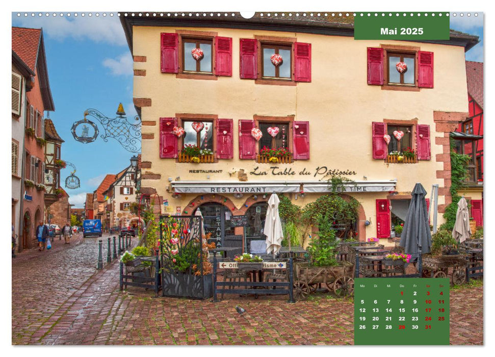 Kaisersberg Perle des Elsass (CALVENDO Premium Wandkalender 2025)