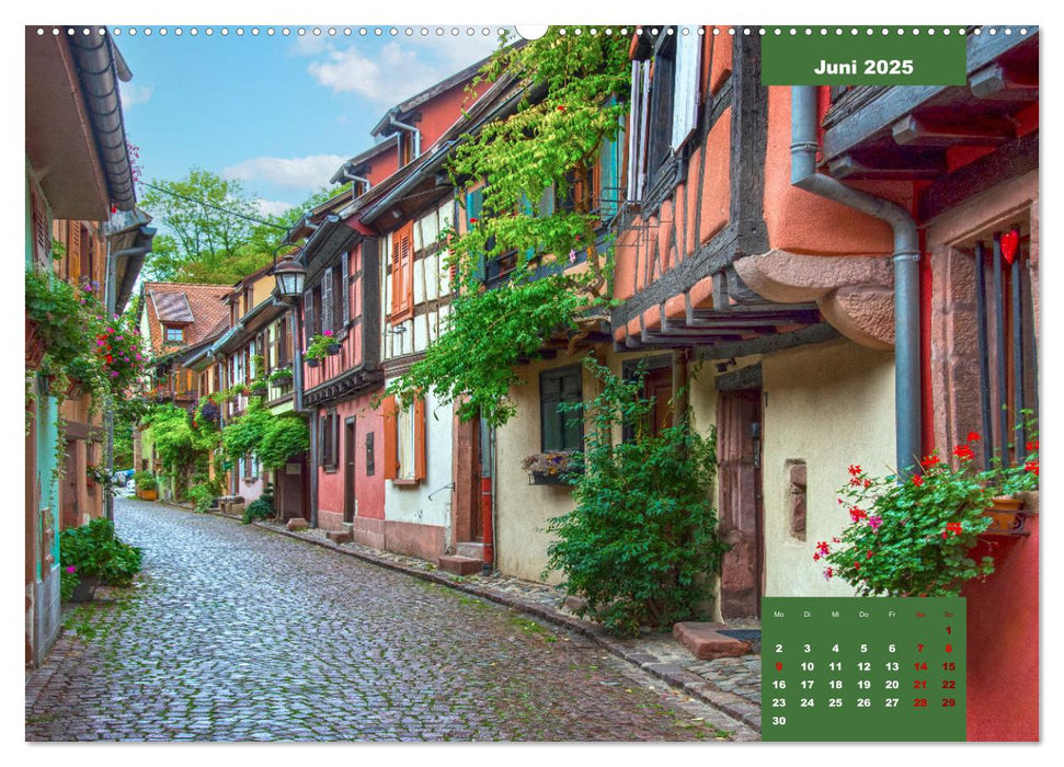 Kaisersberg Perle des Elsass (CALVENDO Premium Wandkalender 2025)