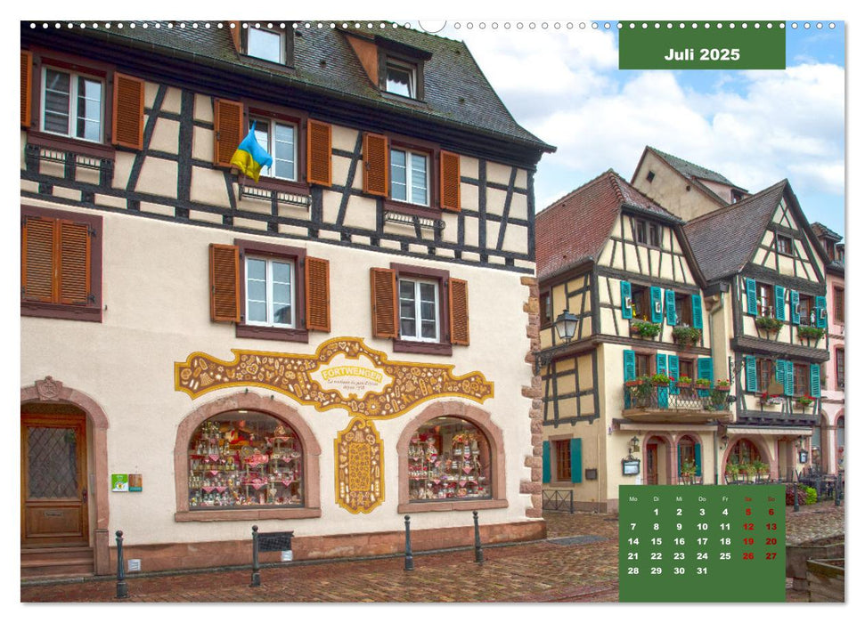 Kaisersberg Perle des Elsass (CALVENDO Premium Wandkalender 2025)