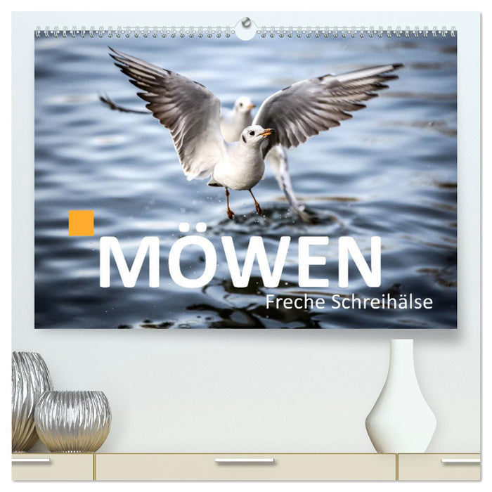 MÖWEN Freche Schreihälse (CALVENDO Premium Wandkalender 2025)