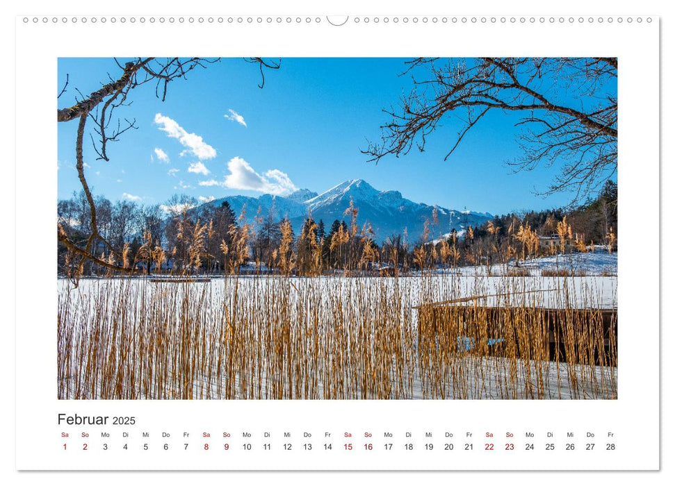 Zauberhafte Seenlandschaften um Innsbruck (CALVENDO Premium Wandkalender 2025)