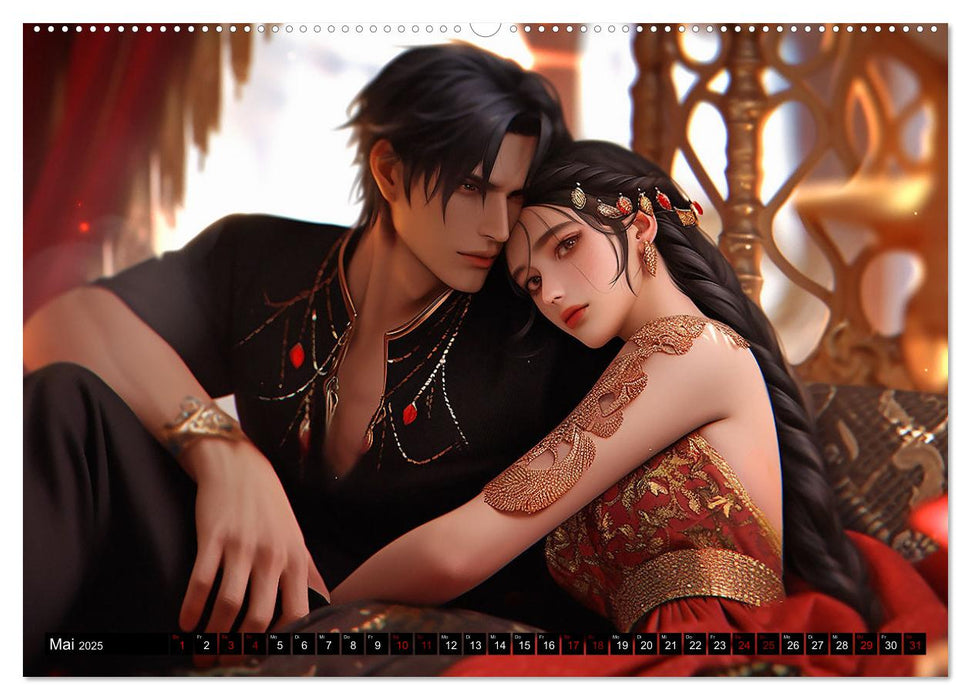 Fantasy in Love (CALVENDO Premium Wandkalender 2025)