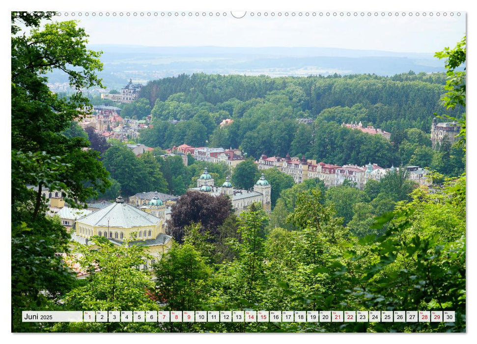 Kurort Marienbad (CALVENDO Premium Wandkalender 2025)