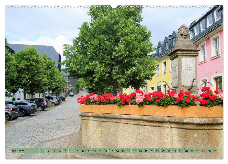 Frankenwald - Wandern in Oberfranken und Thüringen (CALVENDO Premium Wandkalender 2025)