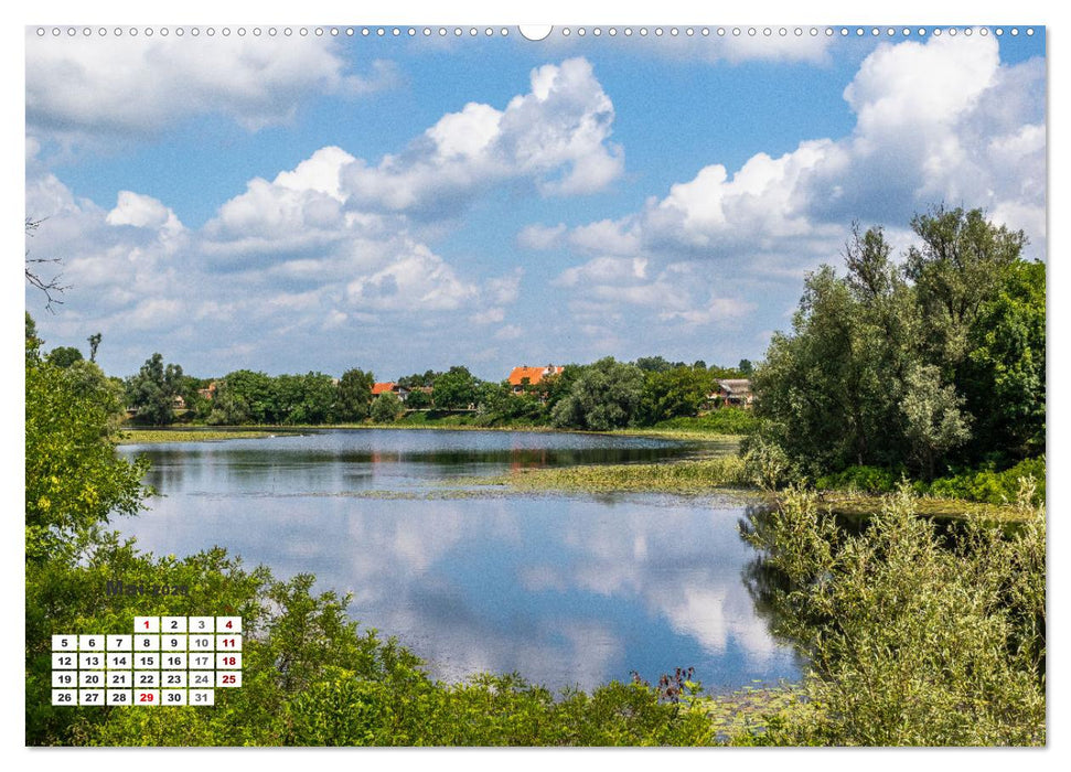 Kroatien - Entlang der Save (CALVENDO Premium Wandkalender 2025)