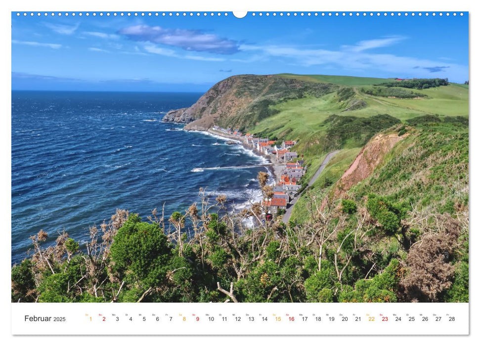 Typisch Schottland (CALVENDO Premium Wandkalender 2025)