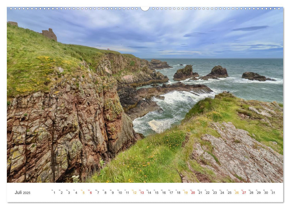 Typisch Schottland (CALVENDO Premium Wandkalender 2025)