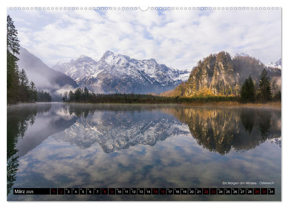 Magisches Licht der Berge (CALVENDO Premium Wandkalender 2025)