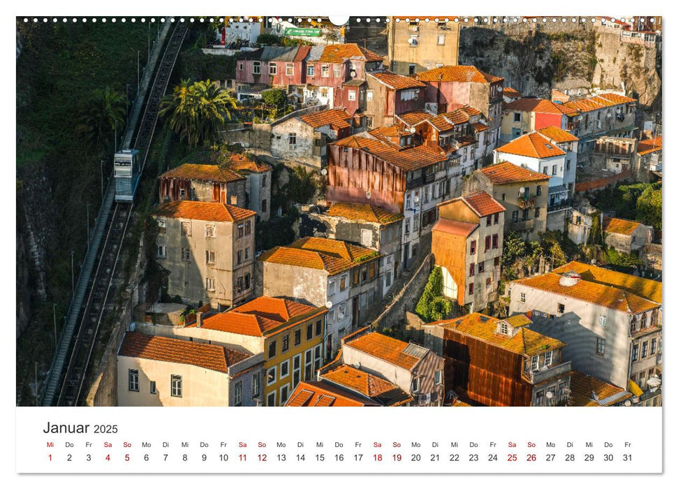 Porto - Eine Liebeserklärung (CALVENDO Premium Wandkalender 2025)