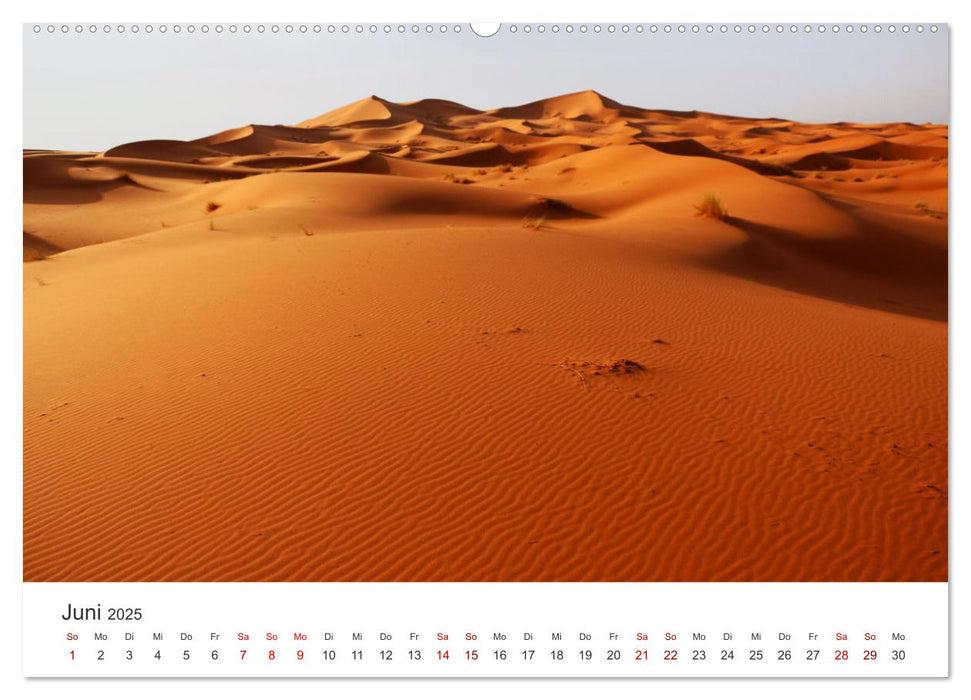 Sahara - Die größte Trockenwüste der Welt. (CALVENDO Premium Wandkalender 2025)