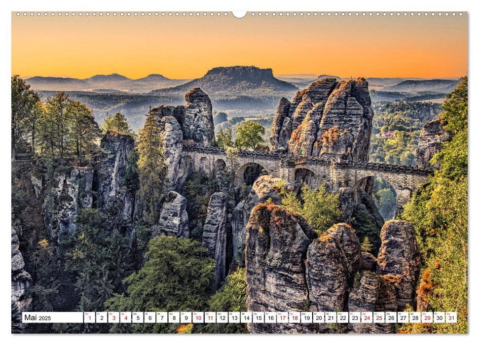 Mystischer Malerweg (CALVENDO Premium Wandkalender 2025)