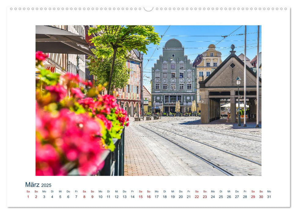 Grüße aus Augsburg (CALVENDO Premium Wandkalender 2025)