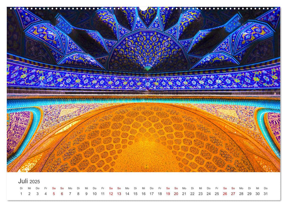 Iran - Farbenfrohe Impressionen (CALVENDO Premium Wandkalender 2025)