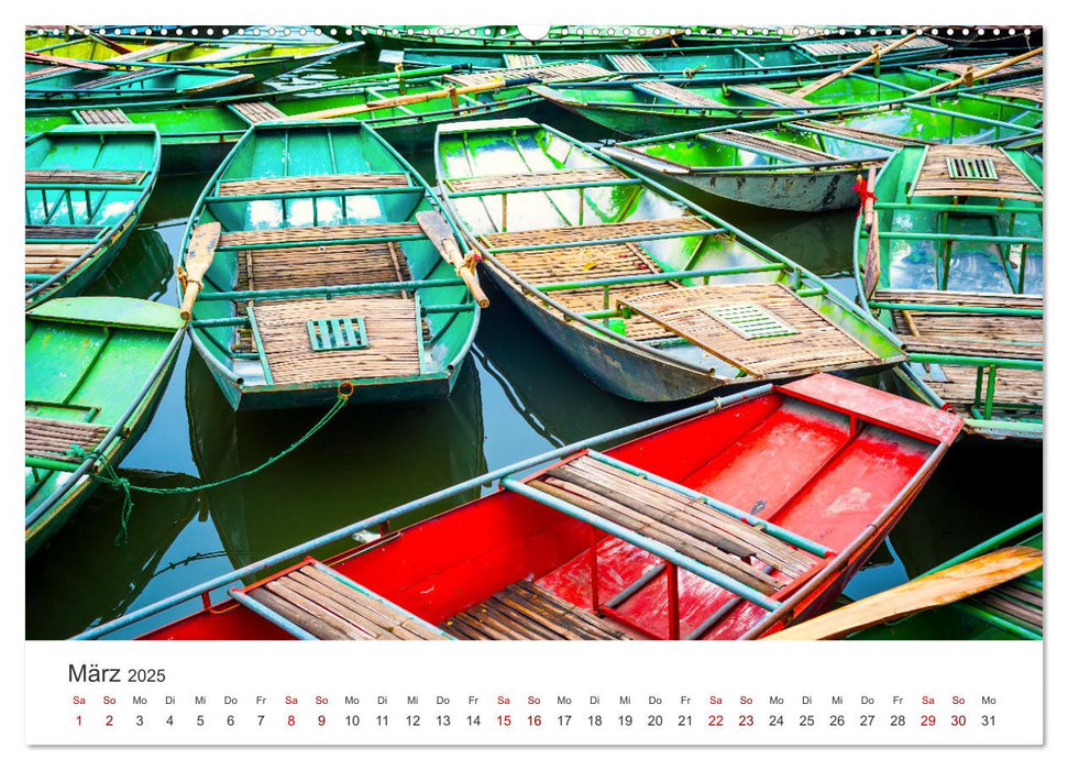 Vietnam - Das Land der Morgenröte. (CALVENDO Premium Wandkalender 2025)