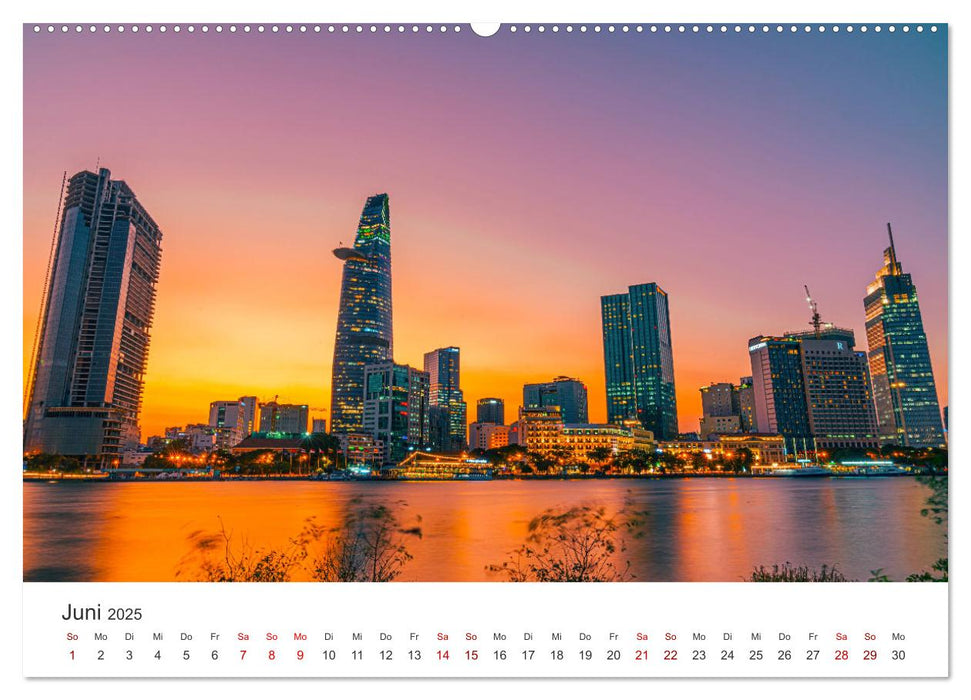 Vietnam - Das Land der Morgenröte. (CALVENDO Premium Wandkalender 2025)