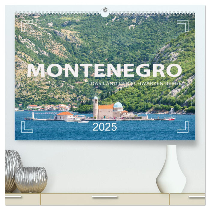 Montenegro - Das Land der schwarzen Berge (CALVENDO Premium Wandkalender 2025)