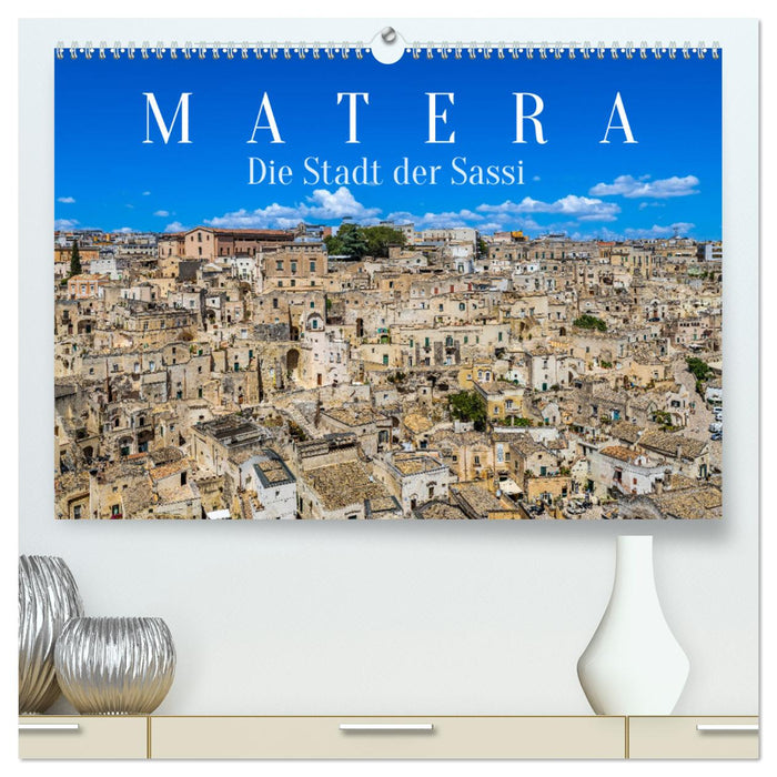 Matera - Die Stadt der Sassi (CALVENDO Premium Wandkalender 2025)