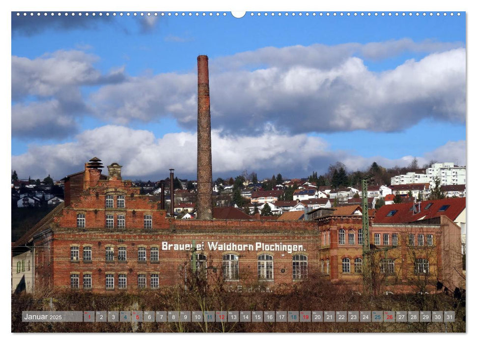 Plochingen im Blick (CALVENDO Premium Wandkalender 2025)