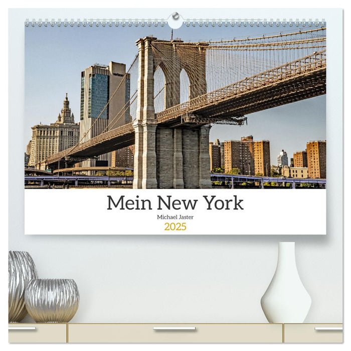 Mein New York Michael Jaster (CALVENDO Premium Wandkalender 2025)