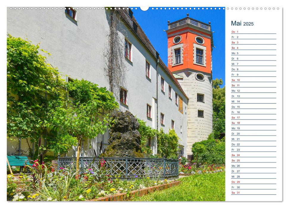 Romantisches Augsburg (CALVENDO Premium Wandkalender 2025)