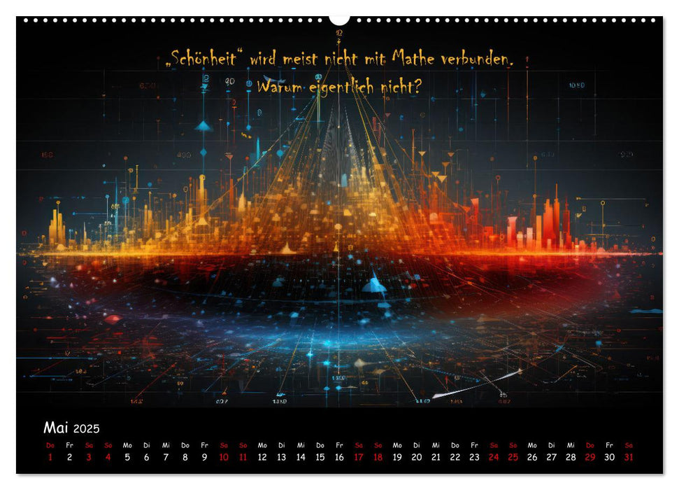 Mathe ist eigentlich doch ganz cool! (CALVENDO Wandkalender 2025)