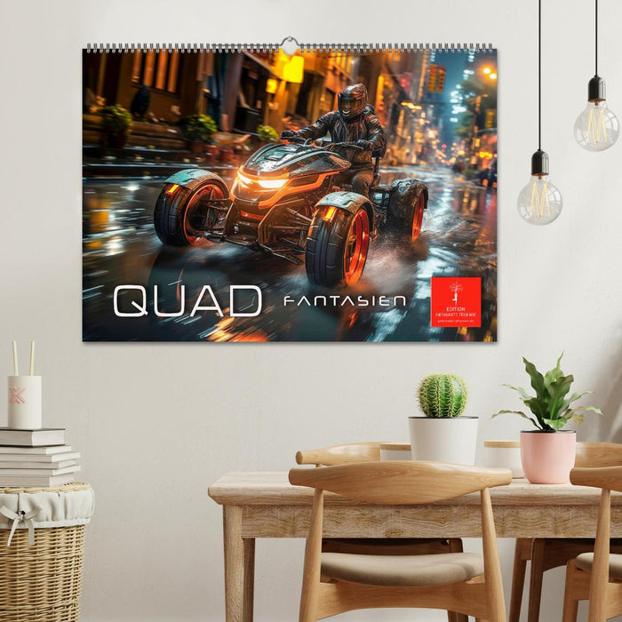 Quad Fantasien (CALVENDO Wandkalender 2025)