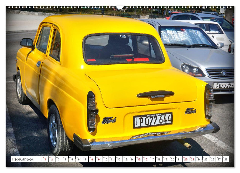 Ford Anglia - Großbritanniens klassischer Zweitürer (CALVENDO Premium Wandkalender 2025)