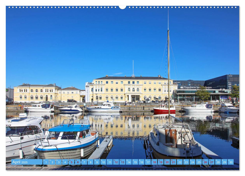 So schön ist Trondheim (CALVENDO Premium Wandkalender 2025)