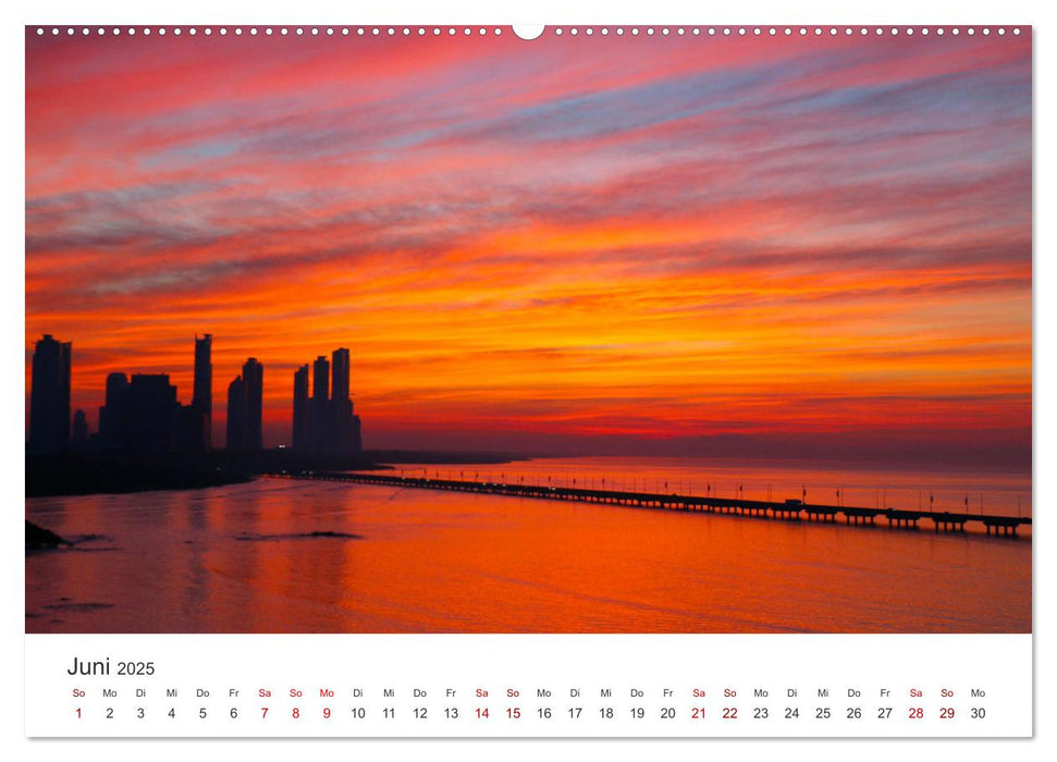 Panama - Traumhafte Strände und Städte. (CALVENDO Premium Wandkalender 2025)