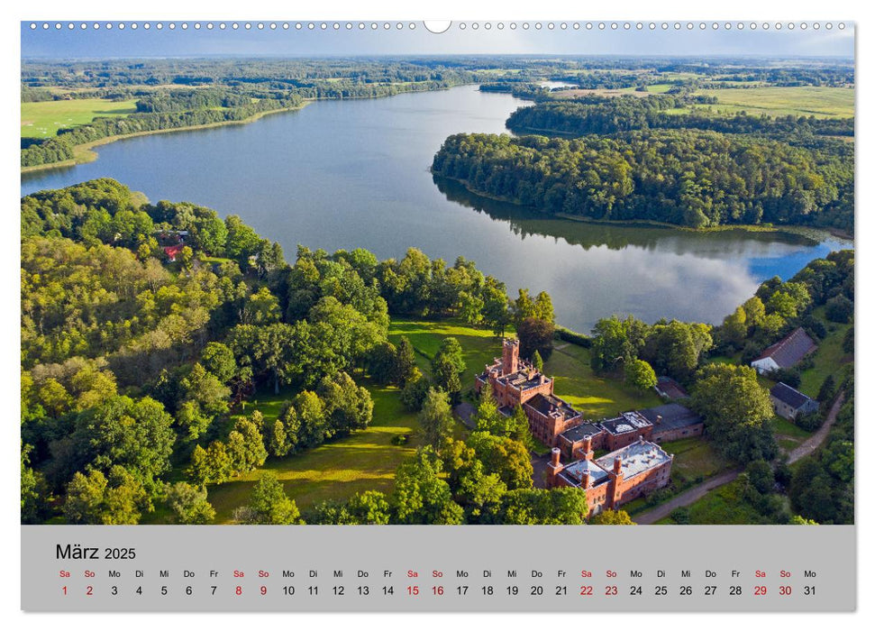 Polen - Städte, Landschaften, Schlösser (CALVENDO Premium Wandkalender 2025)