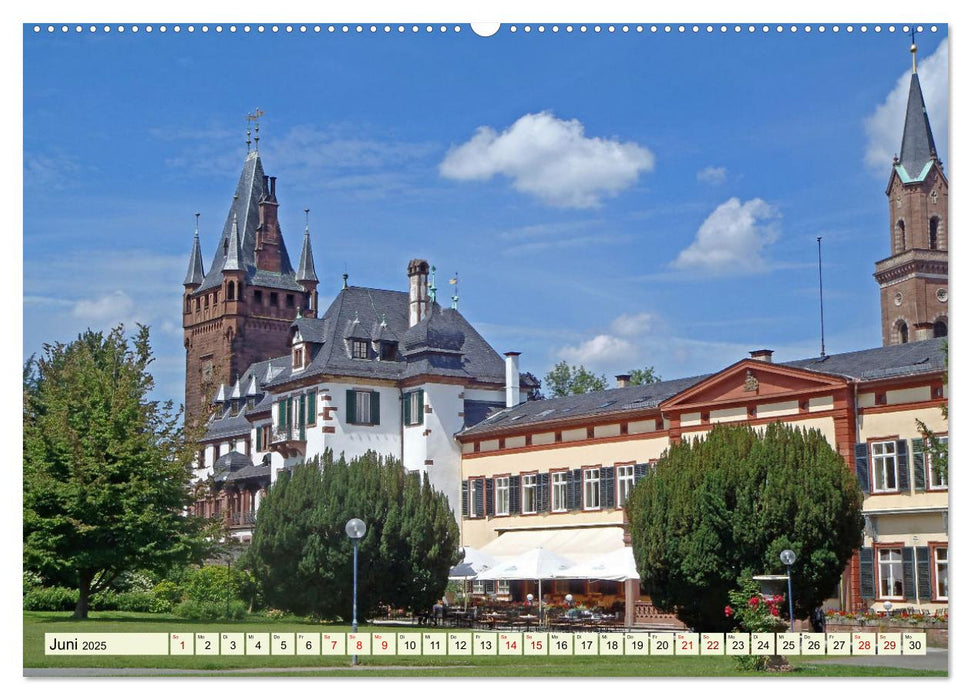 Unterwegs in Weinheim mit Ilona Andersen (CALVENDO Wandkalender 2025)