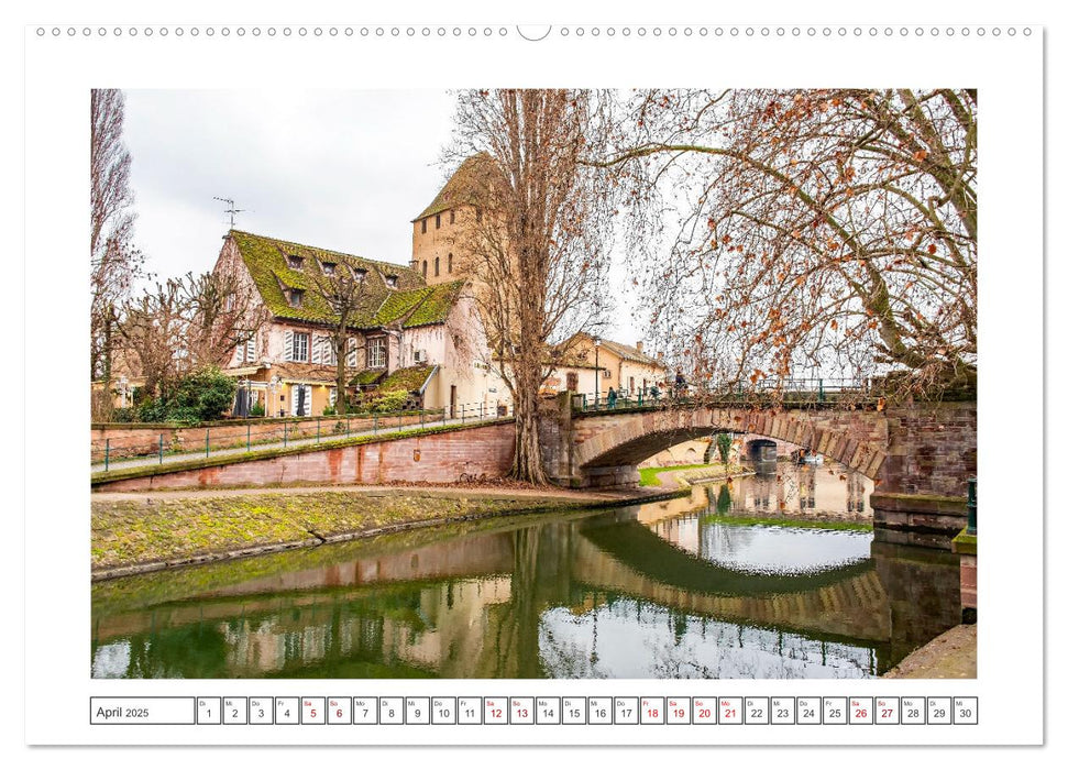 Straßburg - Elsässische Metropole (CALVENDO Wandkalender 2025)