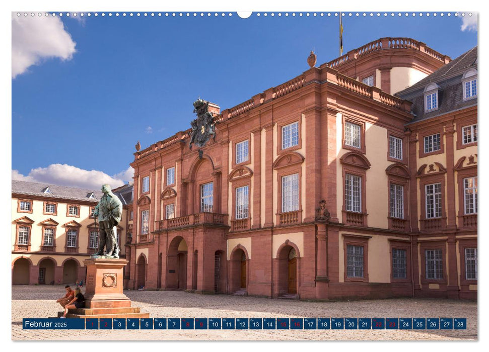 Mannheim - Jugendstil bis Popart (CALVENDO Premium Wandkalender 2025)