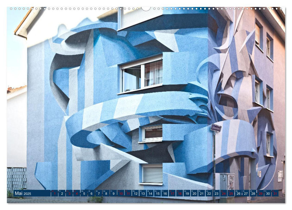 Mannheim - Jugendstil bis Popart (CALVENDO Premium Wandkalender 2025)