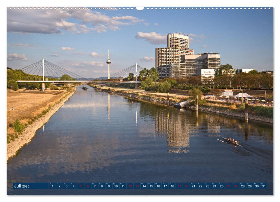 Mannheim - Jugendstil bis Popart (CALVENDO Premium Wandkalender 2025)